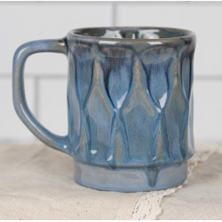 Ceramic Bisque Retro Mug