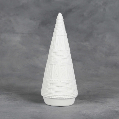 Ceramic Bisque Large Wicker Tree Ceramic Bisque Large Wicker Tree