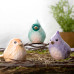 Ceramic Bisque Round Whittle Bird