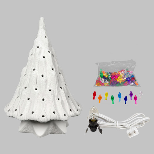 Ceramic Bisque Retro Tree