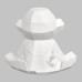 Ceramic Bisque Monkey Facet-ini