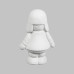 Ceramic Bisque Eddie Snowman
