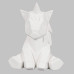 Ceramic Bisque Unicorn Facet-ini Ceramic Bisque Unicorn Facet-ini