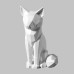 Ceramic Bisque Faceted Fox