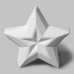 Ceramic Bisque Faceted Star
