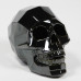 Ceramic Bisque Faceted Skull