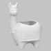 Ceramic Bisque Llama Container Ceramic Bisque Llama Container