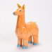 Ceramic Bisque Faceted Llama