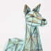 Ceramic Bisque Faceted Llama