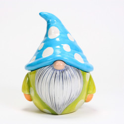 Ceramic Bisque Gnome Jar Ceramic Bisque Gnome Jar