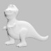 Ceramic Bisque T-Rex Plaque