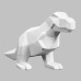 Ceramic Bisque Faceted T-Rex