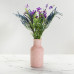 Ceramic Bisque Textured Bud Vases (asst of 3) - Set Ceramic Bisque Textured Bud Vases (asst of 3) - Set