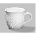 Ceramic Bisque Stitched Mug