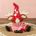 Ceramic Bisque Reindeer Gnome