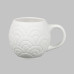 Ceramic Bisque Scalloped Mug