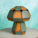 Ceramic Bisque Lg. Faceted Mushroom Ceramic Bisque Lg. Faceted Mushroom