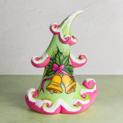 Ceramic Bisque Small Jolly Christmas Tree Ceramic Bisque Small Jolly Christmas Tree