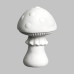 Ceramic Bisque Large Rounded Mushroom