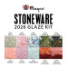 2026 Stoneware Glaze Kit - 4-oz jars 2026 Stoneware Glaze Kit - 4-oz jars