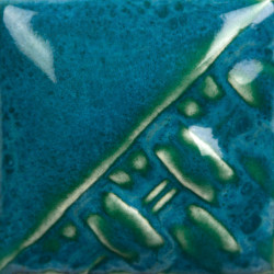 Tropical Teal 16-oz Brush on Glaze by Mayco Colors Tropical Teal 16-oz Brush on Glaze by Mayco Colors