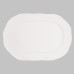 Stoneware Fluted Oval Platter