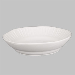 Stoneware Large Fluted Bowl Stoneware Large Fluted Bowl