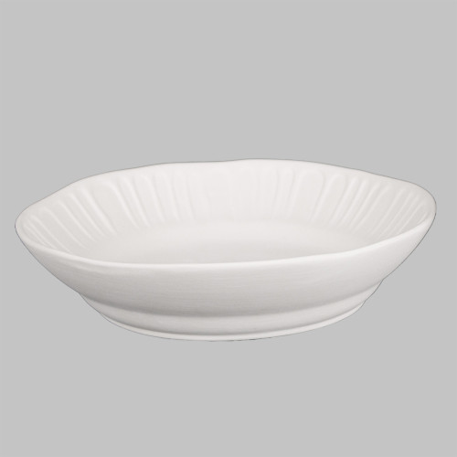 Stoneware Large Fluted Bowl Stoneware Large Fluted Bowl