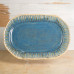 Stoneware Fluted Oval Platter