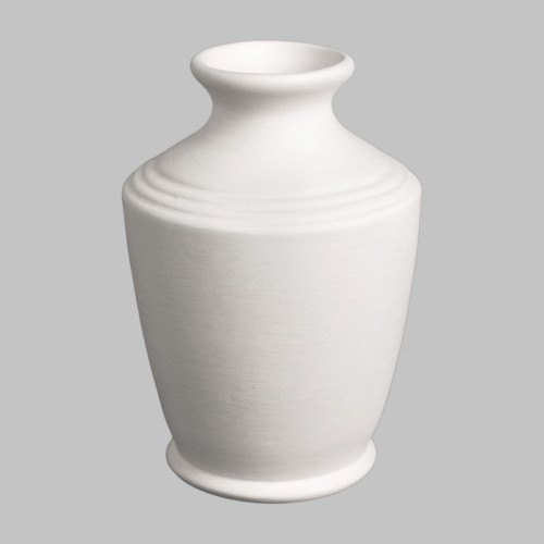 Stoneware Ringed Bud Vase Stoneware Ringed Bud Vase
