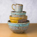 Fluted Cup - Stoneware Bisque Fluted Cup - Stoneware Bisque