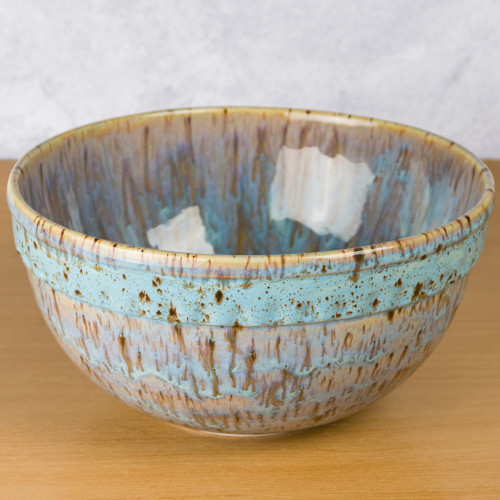 Large Vintage Stoneware Mixing Bowl