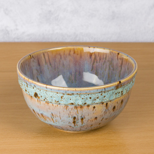 Small Vintage Stoneware Mixing Bowl