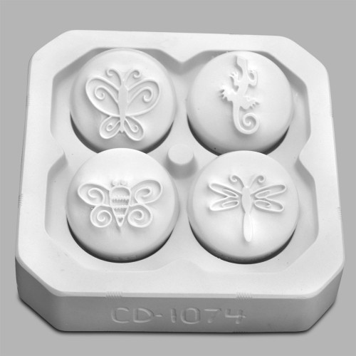 Dragonfly, Bee, Butterfly, Lizard Press Tool Dragonfly, Bee, Butterfly, Lizard Press Tool