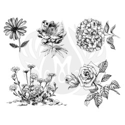 Flowers Designer Silk Screen
