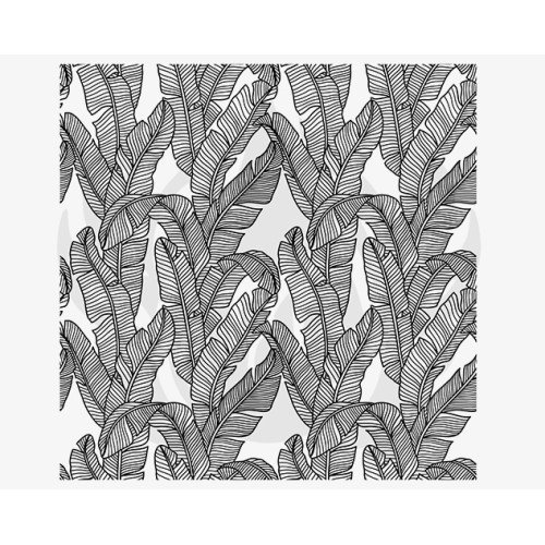 Continuous Fronds Designer Silk Screen