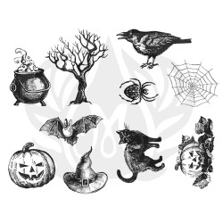 Halloween Designer Silk Screen