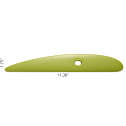Large Platter Rib - green