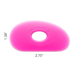 Pink Ultra Soft Polymer Rib - Shape 0