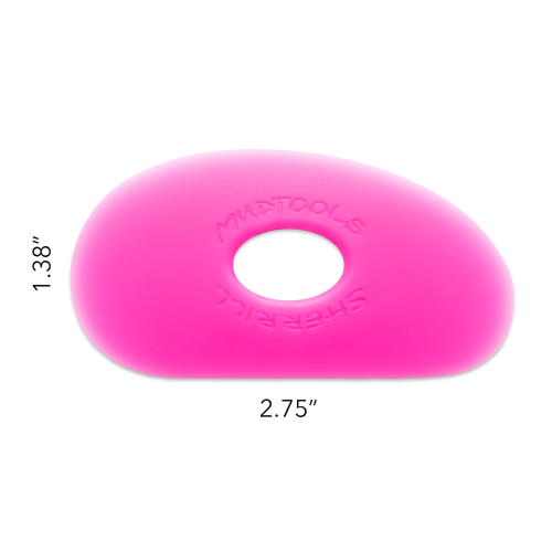 Pink Ultra Soft Polymer Rib - Shape 0