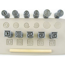 Thin Spirals Stamp Set by Spectrum Thin Spirals Stamp Set by Spectrum