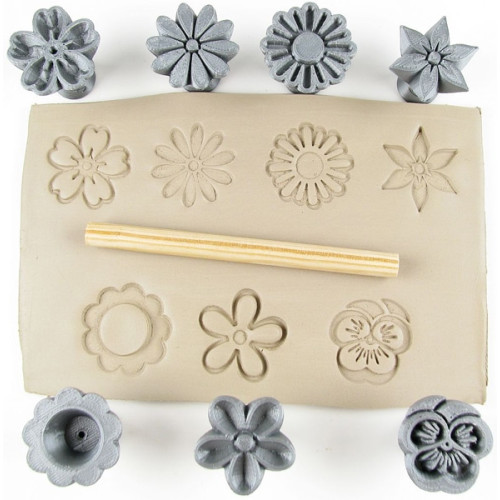 Flowers Stamp Set #1 by Spectrum Flowers Stamp Set #1 by Spectrum