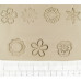 Flowers Stamp Set #1 by Spectrum Flowers Stamp Set #1 by Spectrum