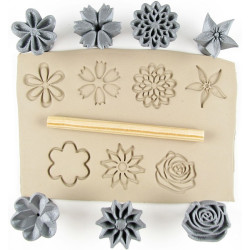 Set of Flowers Stamp Set #2 by Spectrum Set of Flowers Stamp Set #2 by Spectrum