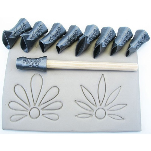 Flower Puzzle Stamp Set #2 Outline by Spectrum