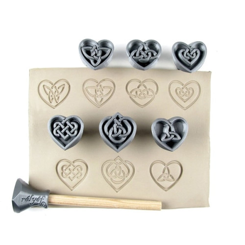 Celtic Hearts Stamp Set #1 by Spectrum Celtic Hearts Stamp Set #1 by Spectrum