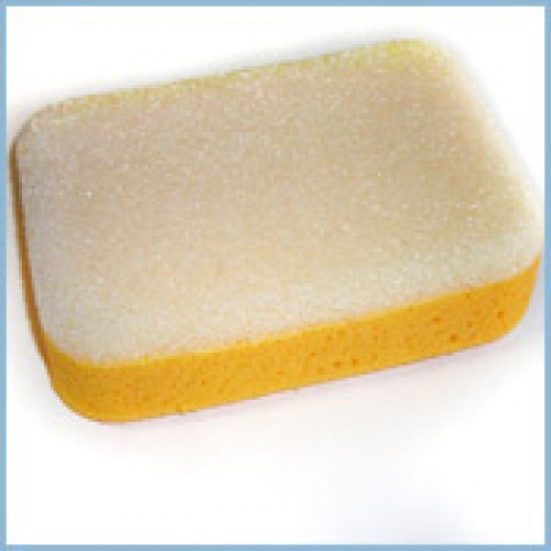 Rectangular Sponge with Scrubber