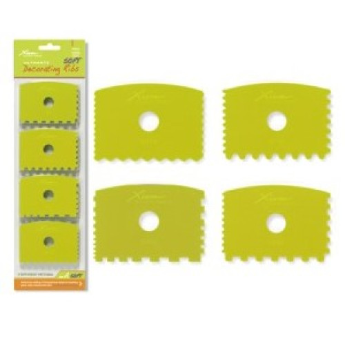 Soft Ultimate Decorating Rib Set A Soft Ultimate Decorating Rib Set A