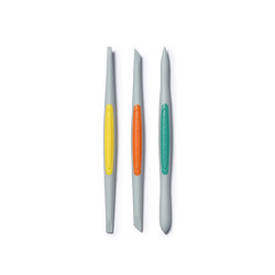 CLAY FINISHING TOOLS (SMALL): Flex-FIRM SILICONE SET (3PCS)