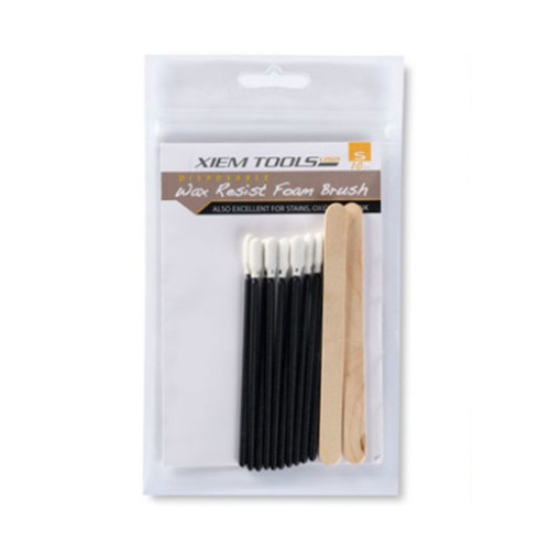 Wax Resist Foam Brush - Small (10-Pieces) Wax Resist Foam Brush - Small (10-Pieces)